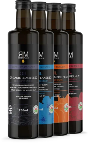 RM Essentials Cold Pressed Seed & Nut Oils